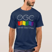 Navy Blue Orlando Gay Chorus Männer T - Shirt (Vorderseite)