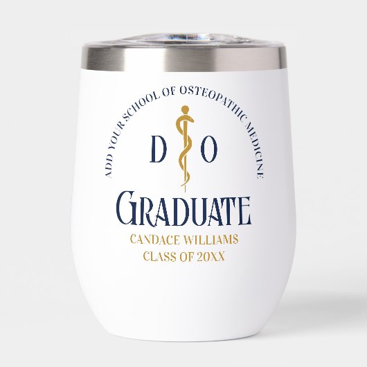 Navy Blue Osteopathic Medical School Abschluss (Vorderseite)