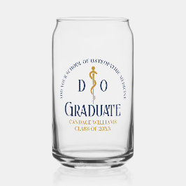 Navy Blue Osteopathic Medical School Abschluss Dosenglas