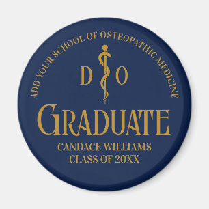 Navy Blue Osteopathic Medical School Abschluss Magnet