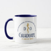 Navy Blue Osteopathic Medical School Abschluss Tasse (Links)