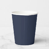 Navy Blue Pappbecher (Rechts)