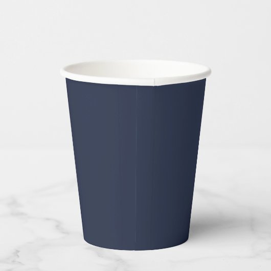 Navy Blue Pappbecher (Rechts)