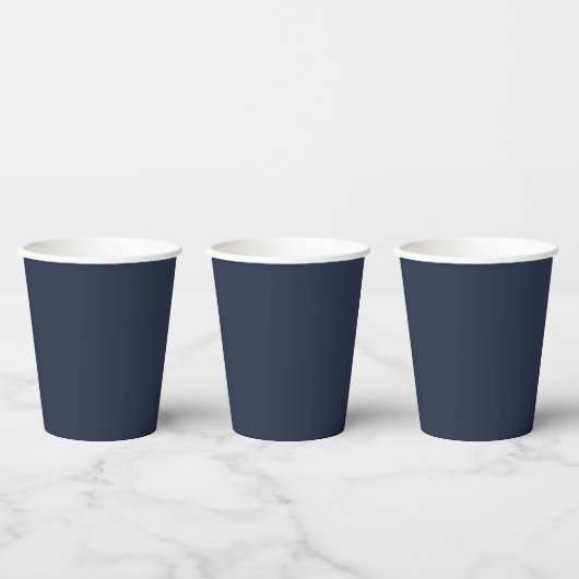 Navy Blue Pappbecher (Multi)
