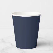 Navy Blue Pappbecher (Vorderseite)