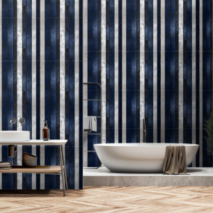 Navy Blue Pattern Tapete