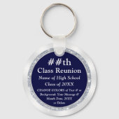 Navy Blue, Personalisierte Geschenke für Class Wie Schlüsselanhänger (Vorderseite)