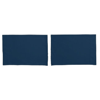 Navy Blue Pillowcases – Solid Color Bedroom Pillow Kissenbezug