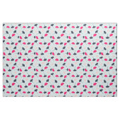 Navy Blue, Pink, Light Blue Ginkgo Blätter Muster Stoff (Fat Quarter (45,7 x 55,9 cm))