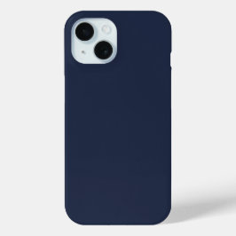 Navy Blue Schlicht Color Phone Case