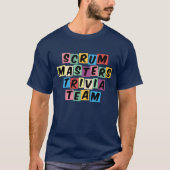Navy Blue Scrum Masters Shirt (Vorderseite)
