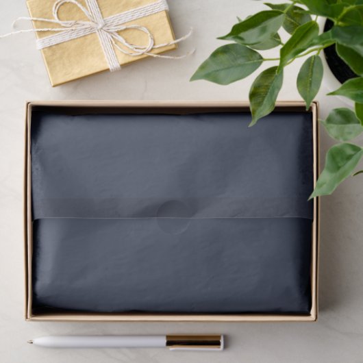 Navy Blue Seidenpapier (Geschenk)