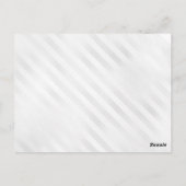 Navy Blue Silver Balloon Glitzer 21. Geburtstag Postkarte (Rückseite)