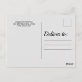 Navy Blue Silver Glitzer Balloons Sweet 16 Postkarte (Rückseite)