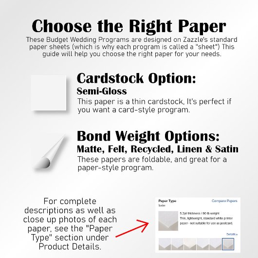 Navy Blue Silver Lace Budget Gray Wedding Program