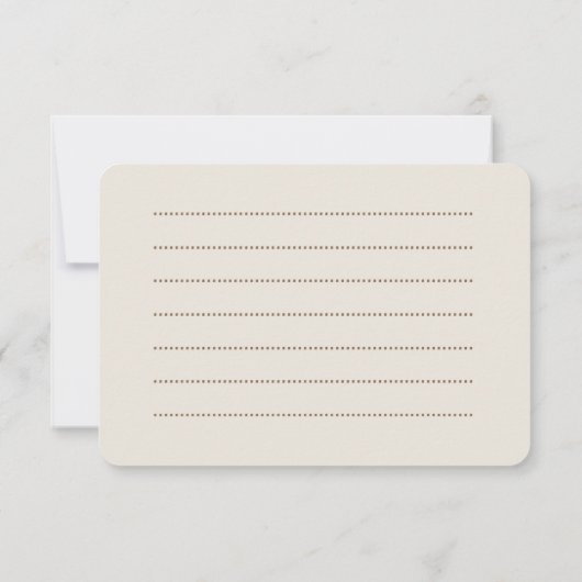 Navy Blue & Silver Note Card Mitteilungskarte (Rückseite)