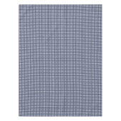 Navy Blue Small Classic Gingham Karo Kariert Tischdecke (Vorderseite)