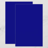 Navy Blue Solid Color (Vorne/Hinten)
