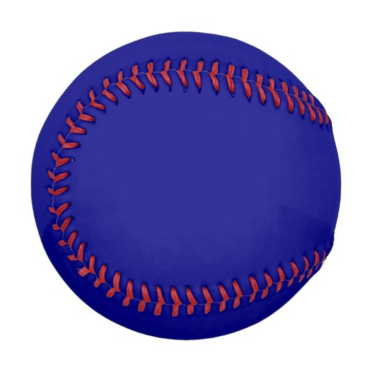 Navy Blue Solid Color Baseball (Vorderseite Links)