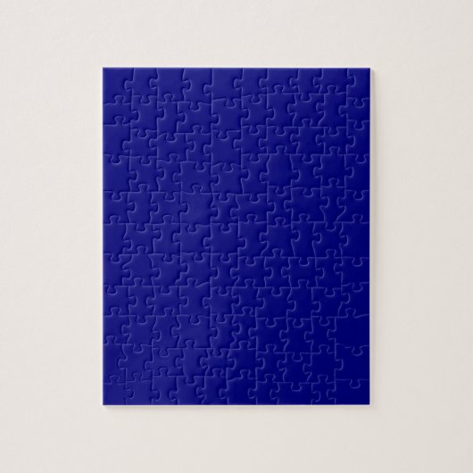 Navy Blue Solid Color | Classic | elegant Puzzle (Vertikal)