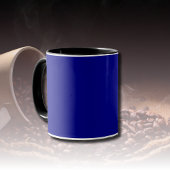 Navy Blue Solid Color | Classic | elegant Tasse