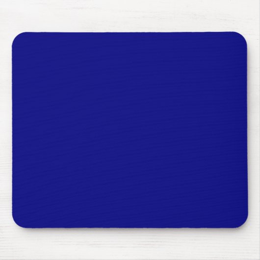 Navy Blue Solid Color Mousepad (Vorne)