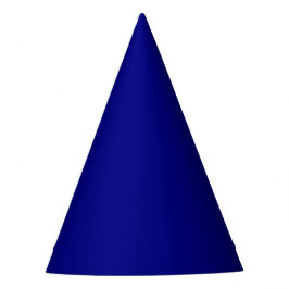 Navy Blue Solid Color Partyhütchen