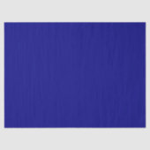 Navy Blue Solid Color Seidenpapier (Vorderseite)