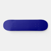 Navy Blue Solid Color Skateboard (Horizontal)