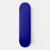 Navy Blue Solid Color Skateboard (Vorderseite)