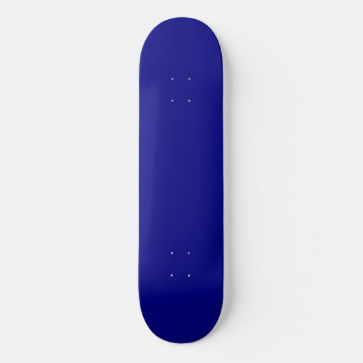 Navy Blue Solid Color Skateboard (Vorderseite)