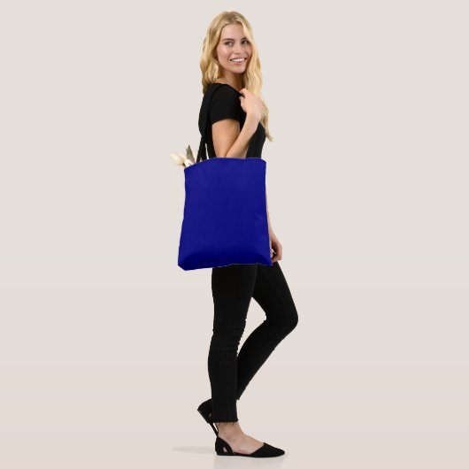Navy Blue Solid Color Tasche (Am Model)