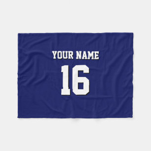 Navy Blue Sports Jersey Team Jersey Fleecedecke