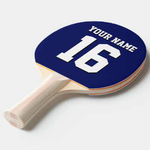 Navy Blue Sports Jersey Team Jersey Tischtennis Schläger