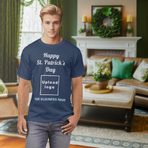 Navy Blue St. Patrick's Day Business T - Shirt