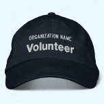 Navy Blue Sticker Volunteer Cap Custom Hat Bestickte Baseballkappe<br><div class="desc">Diese Alternative Bekleidung ist eine navy blauen Freiwilligen-Hut mit Ihrem eigenen Text leicht personalisieren. Sie können es auch mit Ihrem Logo oder einem anderen Bild anpassen. Dieser Chino twill Cap Stil ist 100% Baumwolle. Der "Flexfit Wool Cap"-Stil bietet verschiedene Optionen, um die Stickerei an den Seiten und zurück hinzuzufügen. Einstellbarer...</div>