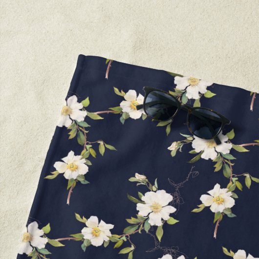 Navy Blue Strandtuch (Beispiel)