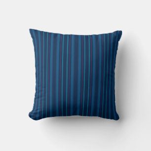 Navy-Blue-Streifen-Wurfkissen Kissen
