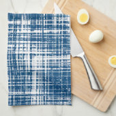 Navy Blue Stylipe Muster Geschirrtuch (Viertel Falte)