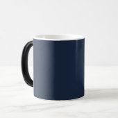 Navy Blue Stylish Tasse (Vorderseite Links)