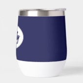 Navy Blue Stylized Name Wedding Bridesmaid (Links)