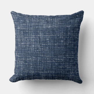 Navy Blue Throw Kissen