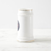 Navy Blue Trauzeugen Bierglas (Mittel)