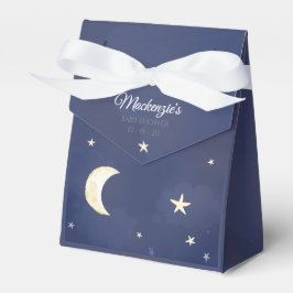 Navy Blue Twinkle Little Star Sky Baby Dusche Geschenkschachtel