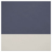 Navy Blue und Beige Wide Stripes groß Stoff (Muster)