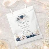 Navy Blue und Dusty Rose Brautparty Fevor Bag Geschenktütchen (Ausgeschnitten)