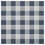 Navy Blue und Grau Lumberjack Kariert Stoff (Muster)