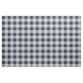 Navy Blue und Grau Lumberjack Kariert Stoff (Fat Quarter (45,7 x 55,9 cm))