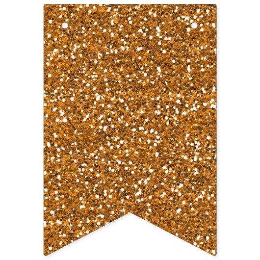 Navy Blue und Imitate Gold Glitzer Happy Birthday Wimpelkette (Erste Fahne)