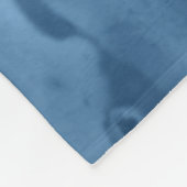 Navy Blue und Imitate Gold Glitzer Marble Agate Fleecedecke (Ecke)